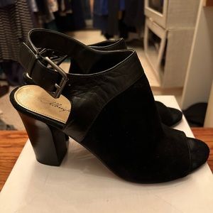 Black Anthropologie Booties